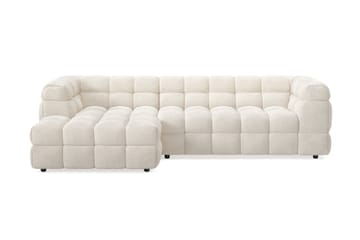 Elise 3-sits Bubblig Soffa med Divan Vänster