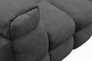 Elise 4-sits Bubblig Soffa med Divan Höger - Mörkgrå - Möbler - Soffa - Divansoffa & schäslongsoffa - 4 sits soffa med divan
