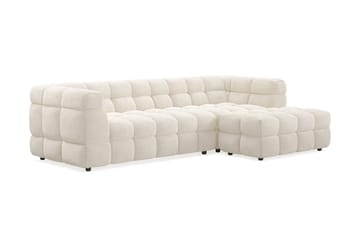 Elise Bubblig Soffgrupp 3-sits Divansoffa Höger + Fåtölj - Beige - Möbler - Soffa - Soffgrupp