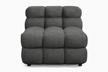 Elise Bubblig Soffgrupp 3-sits Soffa + Fåtölj - Mörkgrå - Möbler - Soffa - Soffgrupp