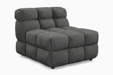 Elise Bubblig Soffgrupp 3-sits Soffa + Fåtölj - Mörkgrå - Möbler - Soffa - Soffgrupp