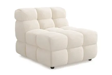 Elise Bubblig Soffgrupp 3-sits Soffa + Fåtölj - Vit - Möbler - Soffa - Soffgrupp