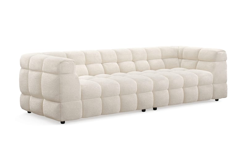 Elise Bubblig Soffgrupp 4-sits Soffa + Fåtölj - Beige - Möbler - Soffa - Soffgrupp