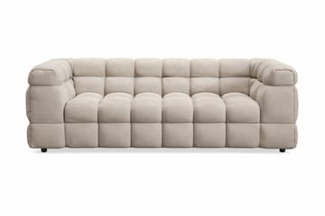 Elise Bubblig Soffgrupp 4-sits Soffa + Fåtölj - Beige - Möbler - Soffa - Soffgrupp