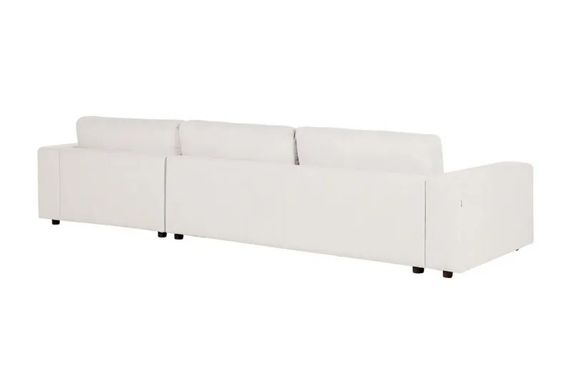 Ersi Hörnsoffa 4-sits - Vit/Svart - Möbler - Soffa - Hörnsoffa