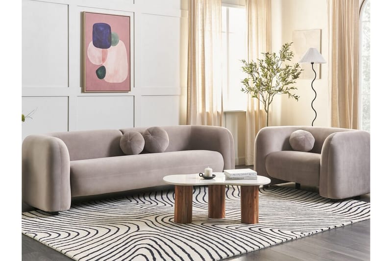 Fabion Soffa 3-sits - Taupe - Möbler - Soffa - 3 sits soffa