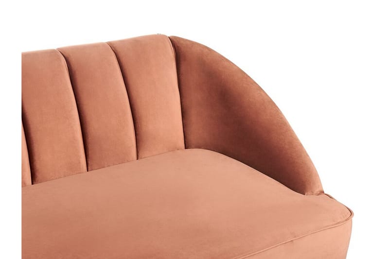 Farrin Soffa 3-sits - Brun/Svart/Guld - Möbler - Soffa - Sammetssoffa