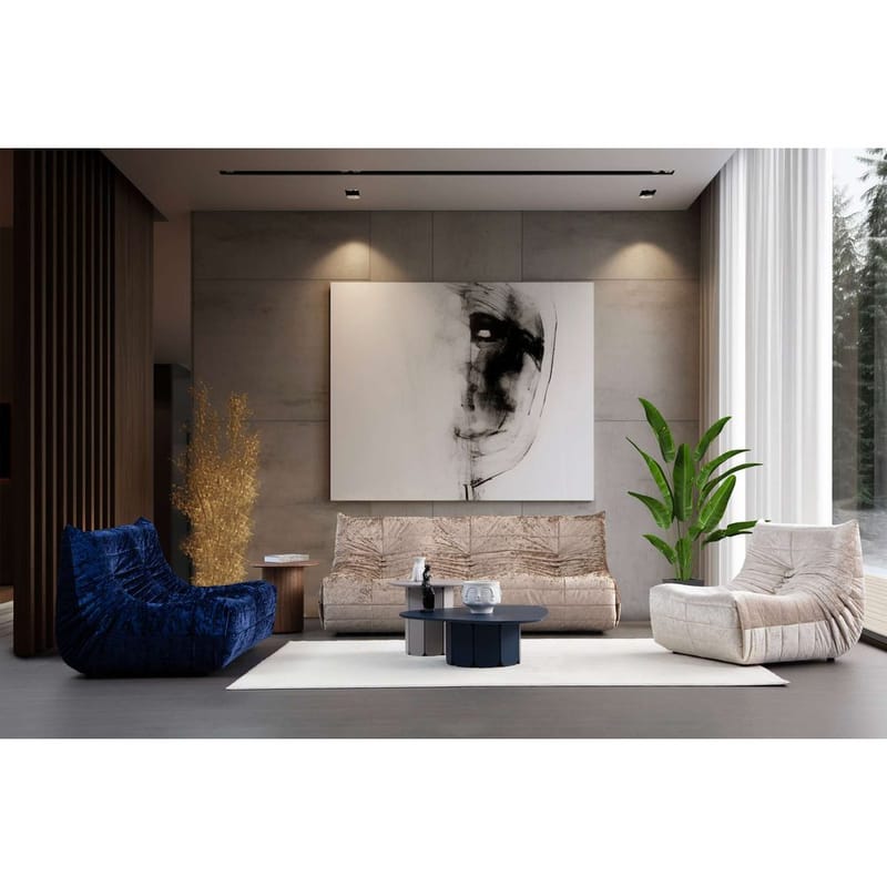 Feylorin 2-sits Soffa - Blå - Möbler - Soffa - 2 sits soffa