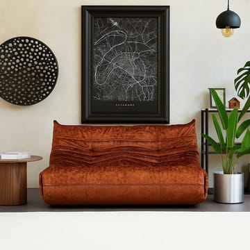 Feylorin 2-sits Soffa - Röd - Möbler - Soffa - 2 sits soffa