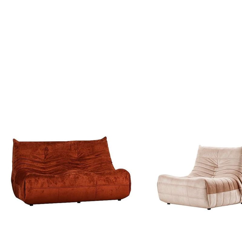 Feylorin 2-sits Soffa - Röd - Möbler - Soffa - 2 sits soffa