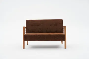 Finegard 2-sits Soffa - Brun - Möbler - Soffa - 2 sits soffa