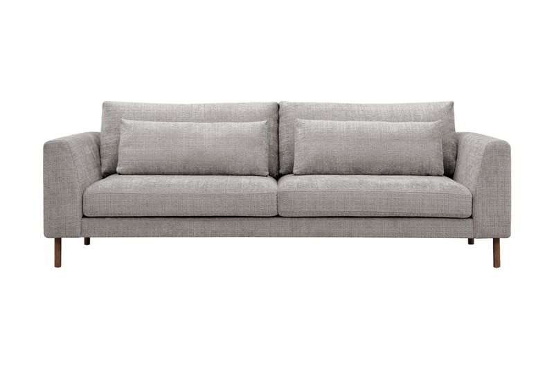 Florenz 3-sits Soffa i Chenille, Ljusgrå