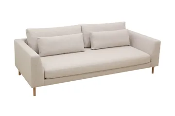 Florenz 3-sits Tygsoffa - Beige - Möbler - Soffa - 3 sits soffa