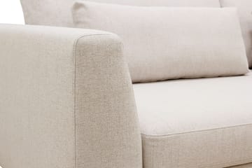 Florenz 3-sits Tygsoffa - Beige - Möbler - Soffa - 3 sits soffa