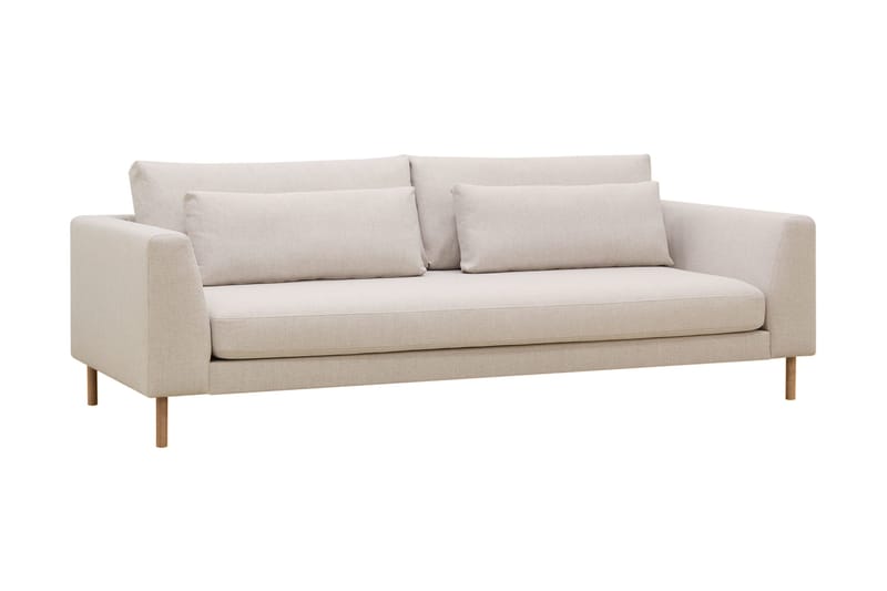 Florenz 3-sits Tygsoffa - Beige - Möbler - Soffa - 3 sits soffa