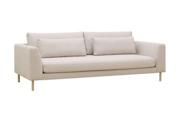 Florenz 3-sits Tygsoffa - Beige - Möbler - Soffa - 3 sits soffa