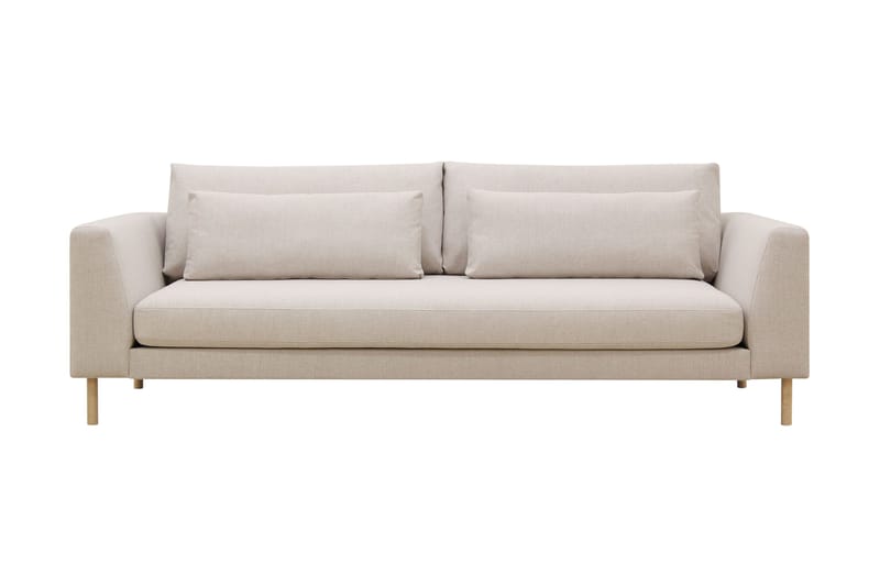 Florenz 3-sits Tygsoffa - Beige - Möbler - Soffa - 3 sits soffa