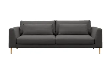 Vitpigmenterad - Mörkgrå