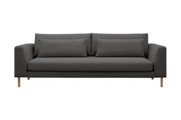 Florenz 3-sits Tygsoffa - Mörkgrå - Möbler - Soffa - 3 sits soffa