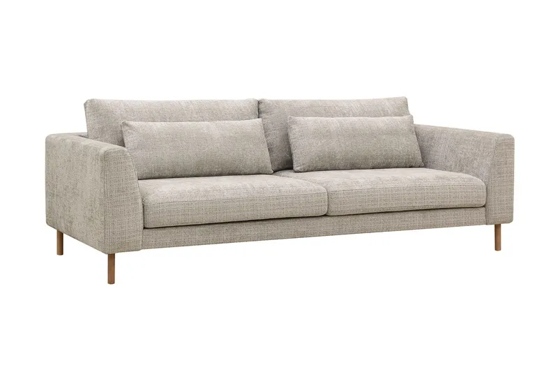 Florenz Soffa i Chenille - Grå|Beige - Möbler - Soffa - 3 sits soffa
