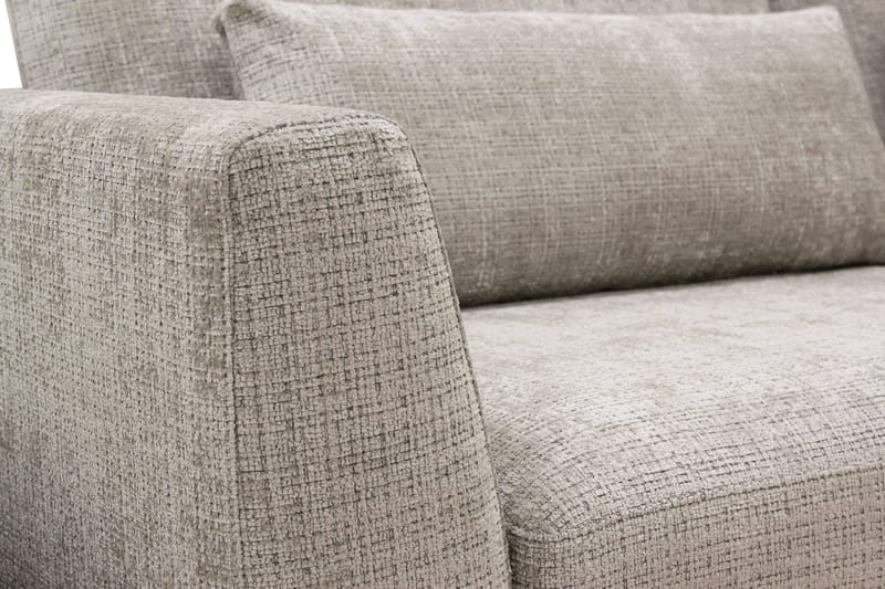 Florenz Soffa i Chenille - Grå|Beige - Möbler - Soffa - 3 sits soffa