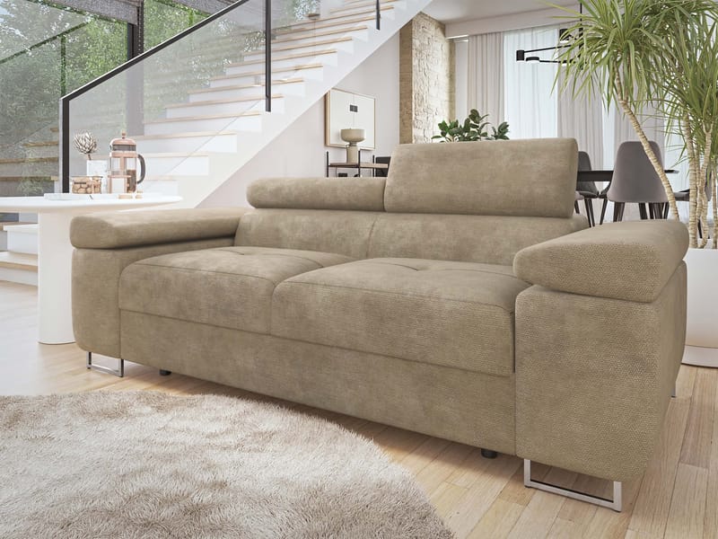 Gabina 2-sits Soffa - beige - Möbler - Soffa - 3 sits soffa