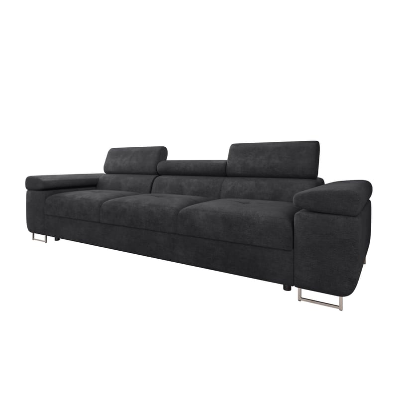 Gabina 3-sits Soffa, svart