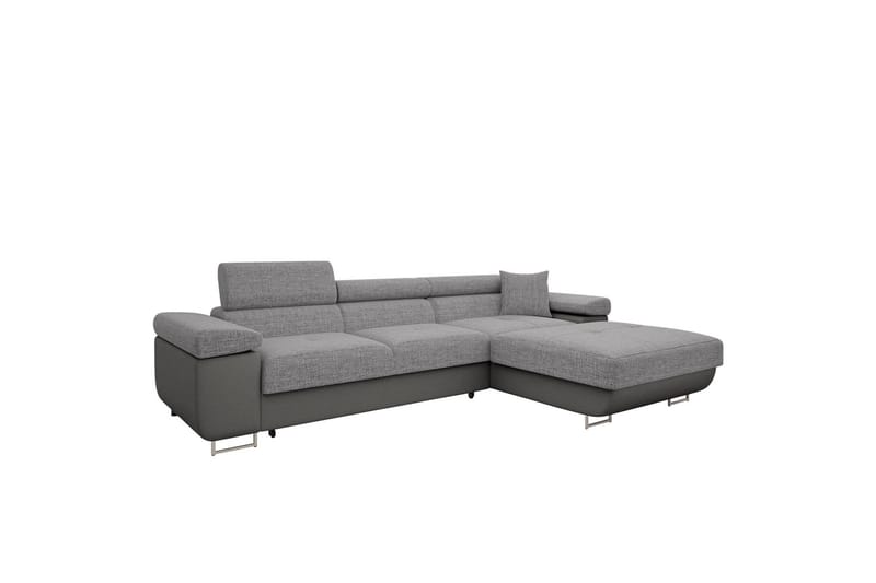 Gabina Soffa med Divan 3-sits, Grå