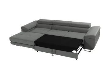 Gabina Soffa med Divan 3-sits - Grå/Vit - Möbler - Soffa - Skinnsoffa