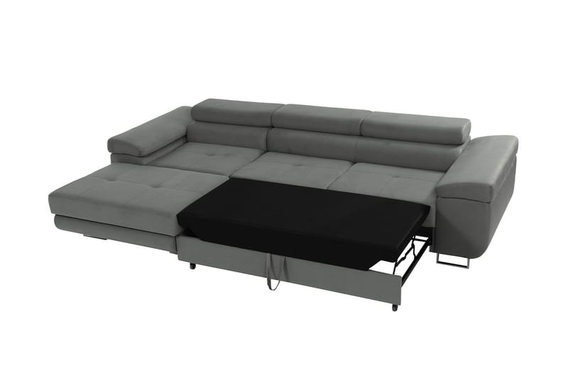 Gabina Soffa med Divan 3-sits - Grå/Vit - Möbler - Soffa - Skinnsoffa