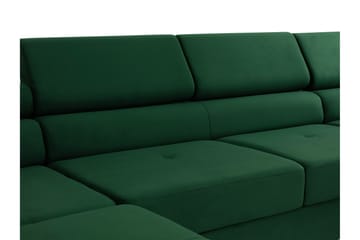 Gabina Soffa med Divan och Schäslong 4-sits - Gul - Möbler - Soffa - Divansoffa & schäslongsoffa - 4 sits soffa med divan