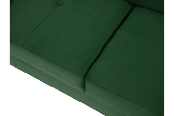 Gabina Soffa med Schäslong 3-sits - Röd - Möbler - Soffa - Sammetssoffa