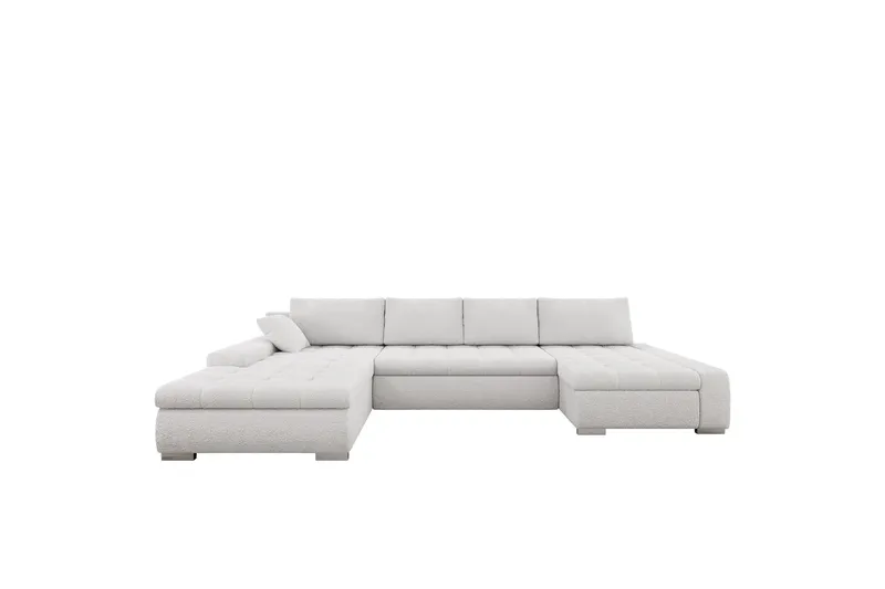 Gamal Soffa Dubbeldivan 4-sits, Vit