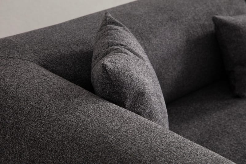 Gio 3-sits Soffa - Antracit - Möbler - Soffa - 3 sits soffa