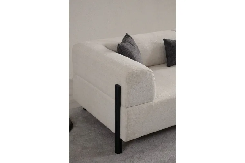 Gio 3-sits Soffa - Vit - Möbler - Soffa - 3 sits soffa