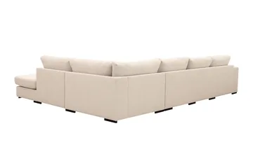 Grande 5-sits Soffa med Schäslong Höger - Beige Tyg - Möbler - Soffa - Divansoffa & schäslongsoffa