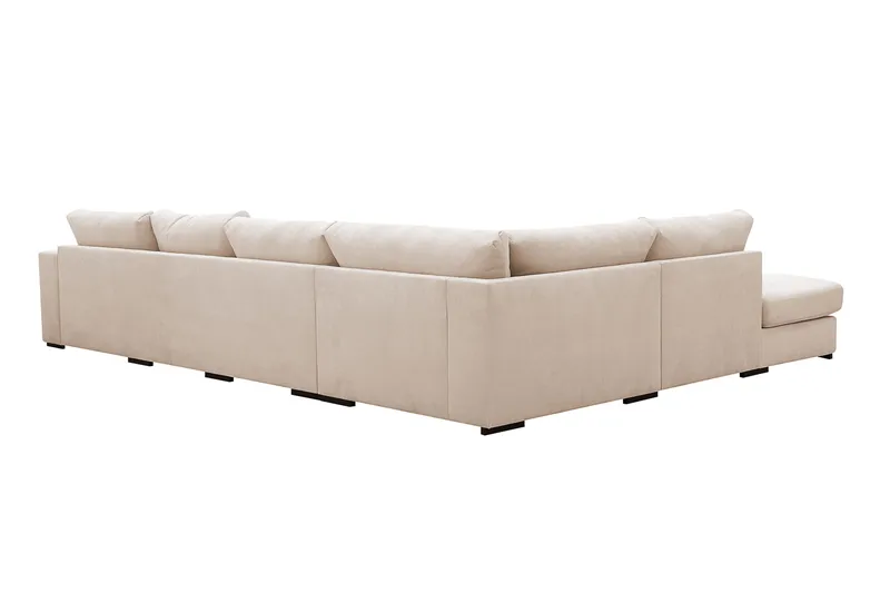 Grande 5-sits Soffa med Schäslong Vänster - Beige Manchester - Möbler - Soffa - Divansoffa & schäslongsoffa