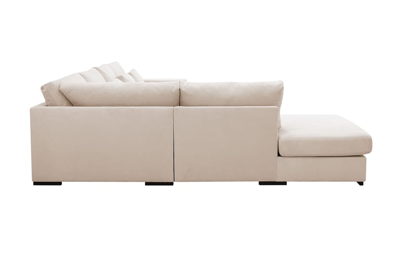 Grande 5-sits Soffa med Schäslong Vänster - Beige Manchester - Möbler - Soffa - Divansoffa & schäslongsoffa