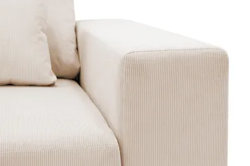 Grande 5-sits Soffa med Schäslong Vänster - Beige Manchester - Möbler - Soffa - Divansoffa & schäslongsoffa