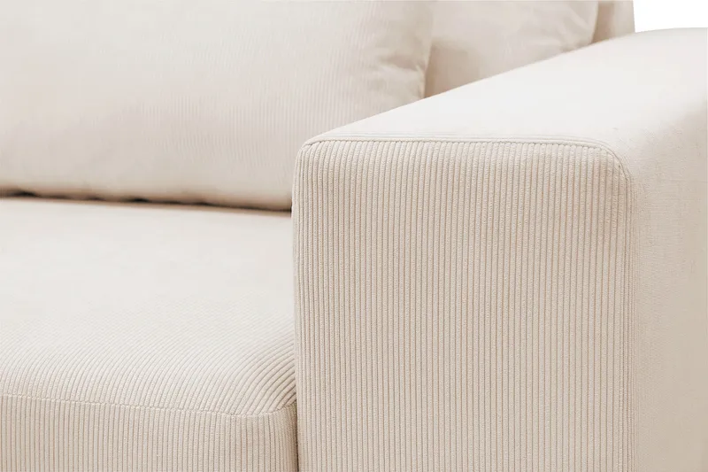 Grande 5-sits Soffa med Schäslong Vänster - Beige Manchester - Möbler - Soffa - Divansoffa & schäslongsoffa