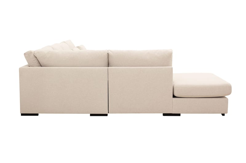 Grande 5-sits Soffa med Schäslong Vänster - Beige Tyg - Möbler - Soffa - Divansoffa & schäslongsoffa