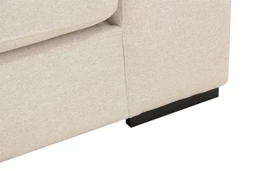 Grande 5-sits Soffa med Schäslong Vänster - Beige Tyg - Möbler - Soffa - Divansoffa & schäslongsoffa