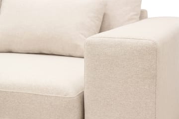 Grande 5-sits Soffa med Schäslong Vänster - Beige Tyg - Möbler - Soffa - Divansoffa & schäslongsoffa