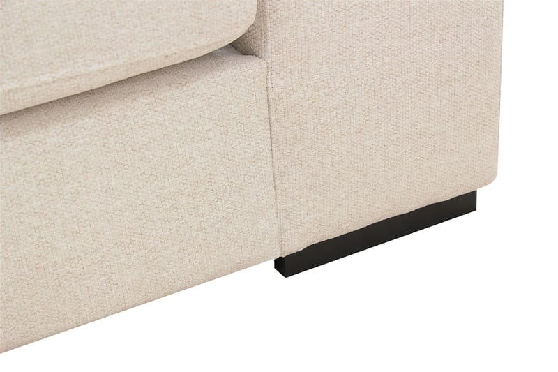 Grande 5-sits Soffa med Schäslong Vänster - Beige Tyg - Möbler - Soffa - Divansoffa & schäslongsoffa