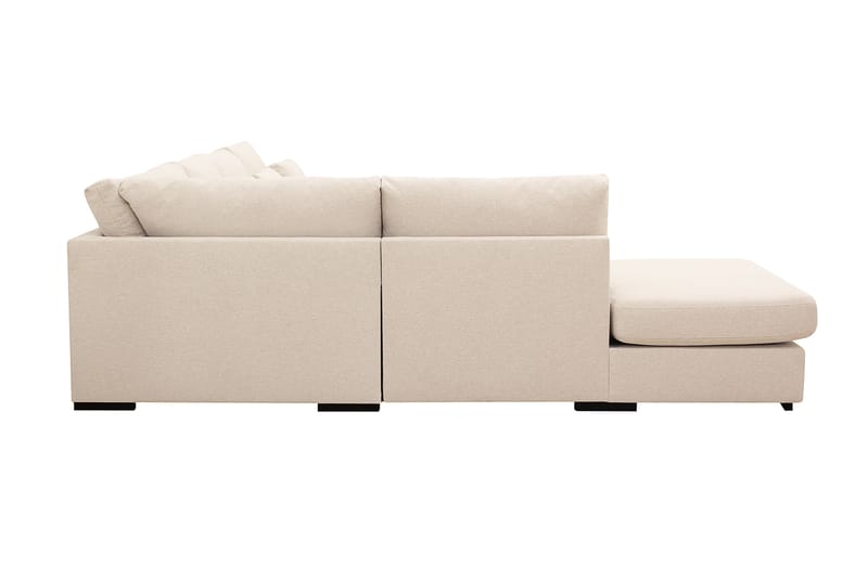 Grande 5-sits Soffa med Schäslong Vänster - Beige Tyg - Möbler - Soffa - Divansoffa & schäslongsoffa
