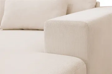 Grande 5-sits U-Soffa med Divan Höger - Beige Manchester - Möbler - Soffa - U-soffa