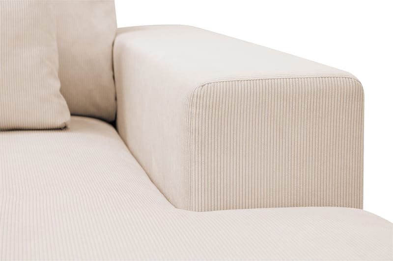 Grande 5-sits U-Soffa med Divan Höger - Beige Manchester - Möbler - Soffa - U-soffa