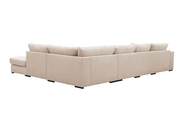 Grande 5-sits U-Soffa med Divan Vänster - Beige Manchester - Möbler - Soffa - U-soffa