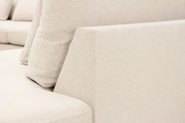 Grande 5-sits U-Soffa med Divan Vänster - Beige Tyg - Möbler - Soffa - U-soffa