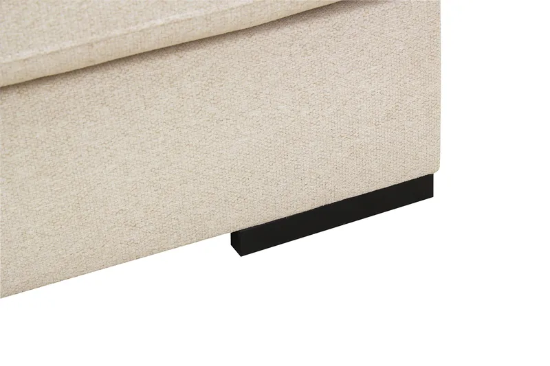 Grande 6-sits U-Soffa med Divan Höger - Beige Tyg - Möbler - Soffa - U-soffa